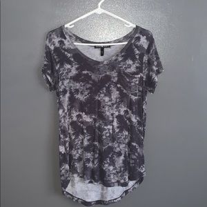Blue and grey shirt